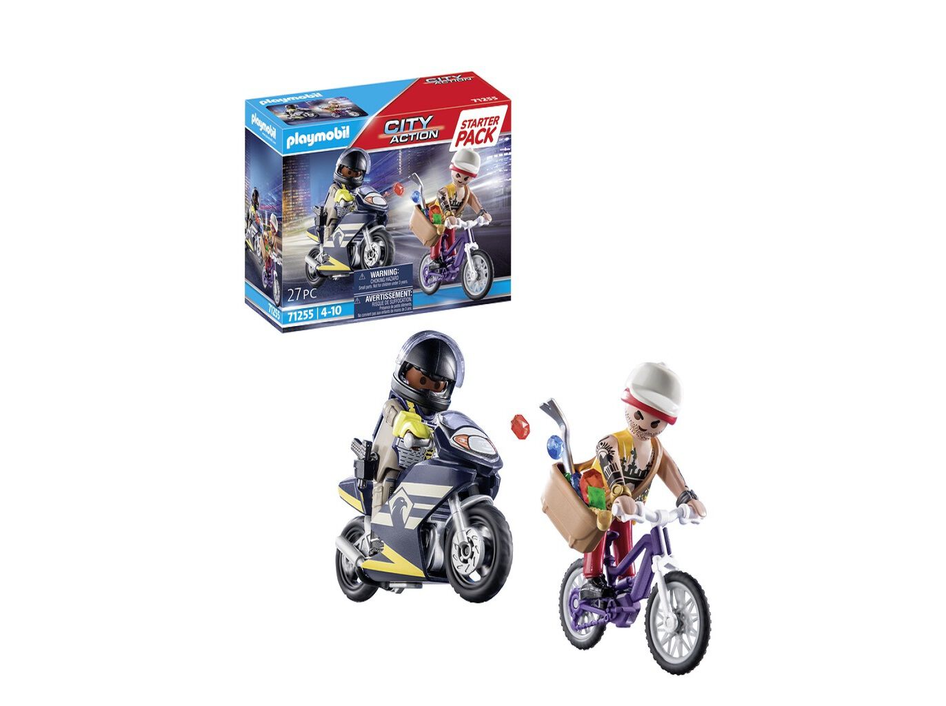 FOR&Ccedil;AS ESPECIAIS E LADR&Atilde;O PLAYMOBIL 71255 image number 0