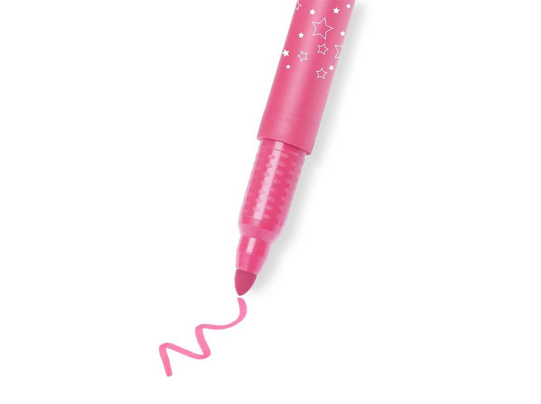 CAIXA COM 12 MARCADORES DE COLORIR MAXI AUCHAN image number 2