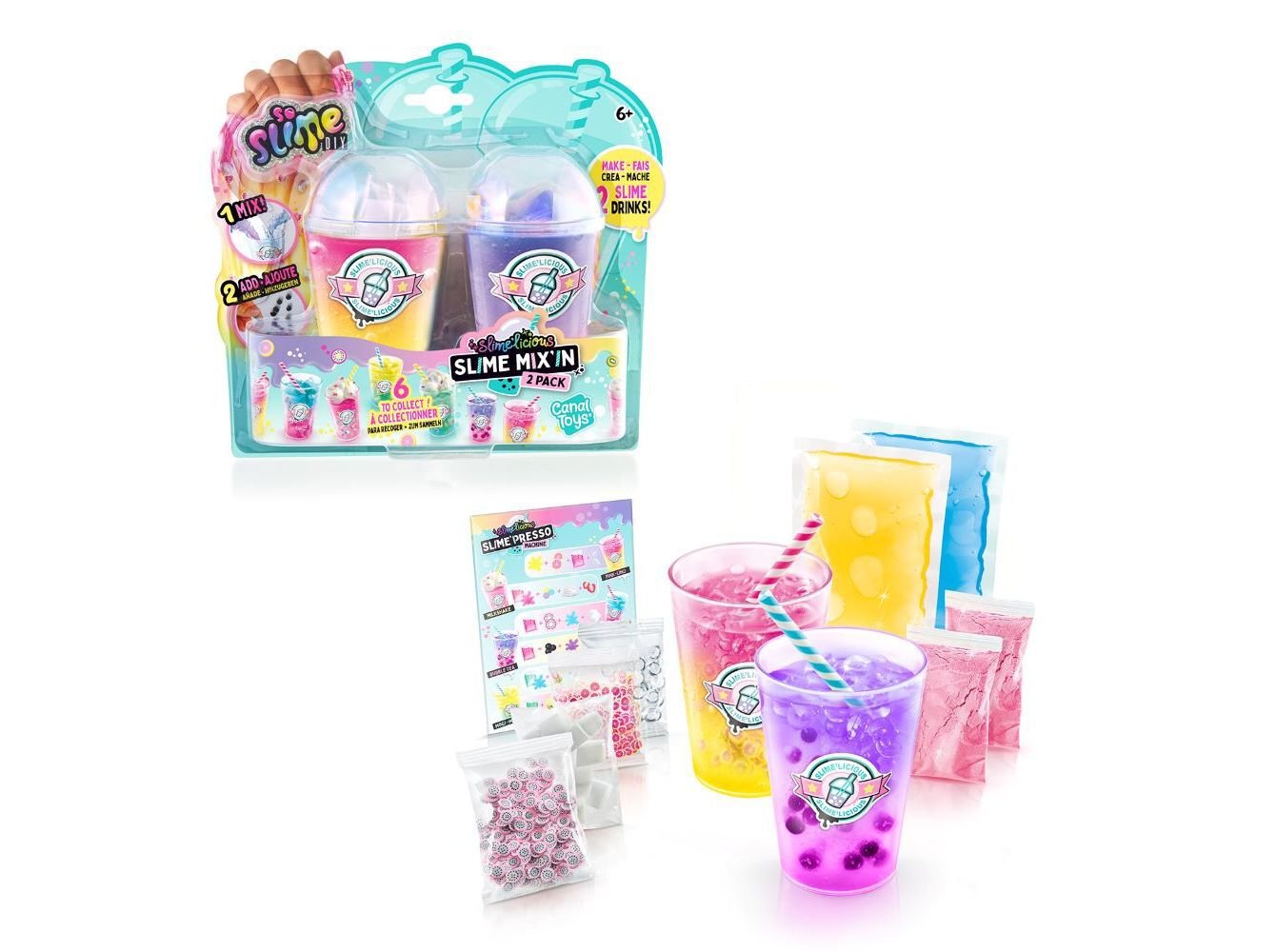 SLIME PRESSO SLIME 2 PACK MODELOS SORTIDOS image number 0