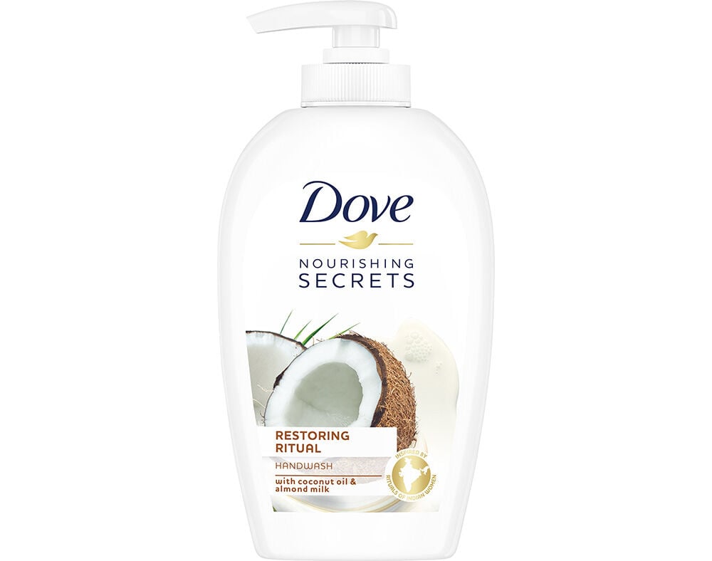 SABONETE DOVE L&Iacute;QUIDO SECRETS C&Ocirc;CO 250ML