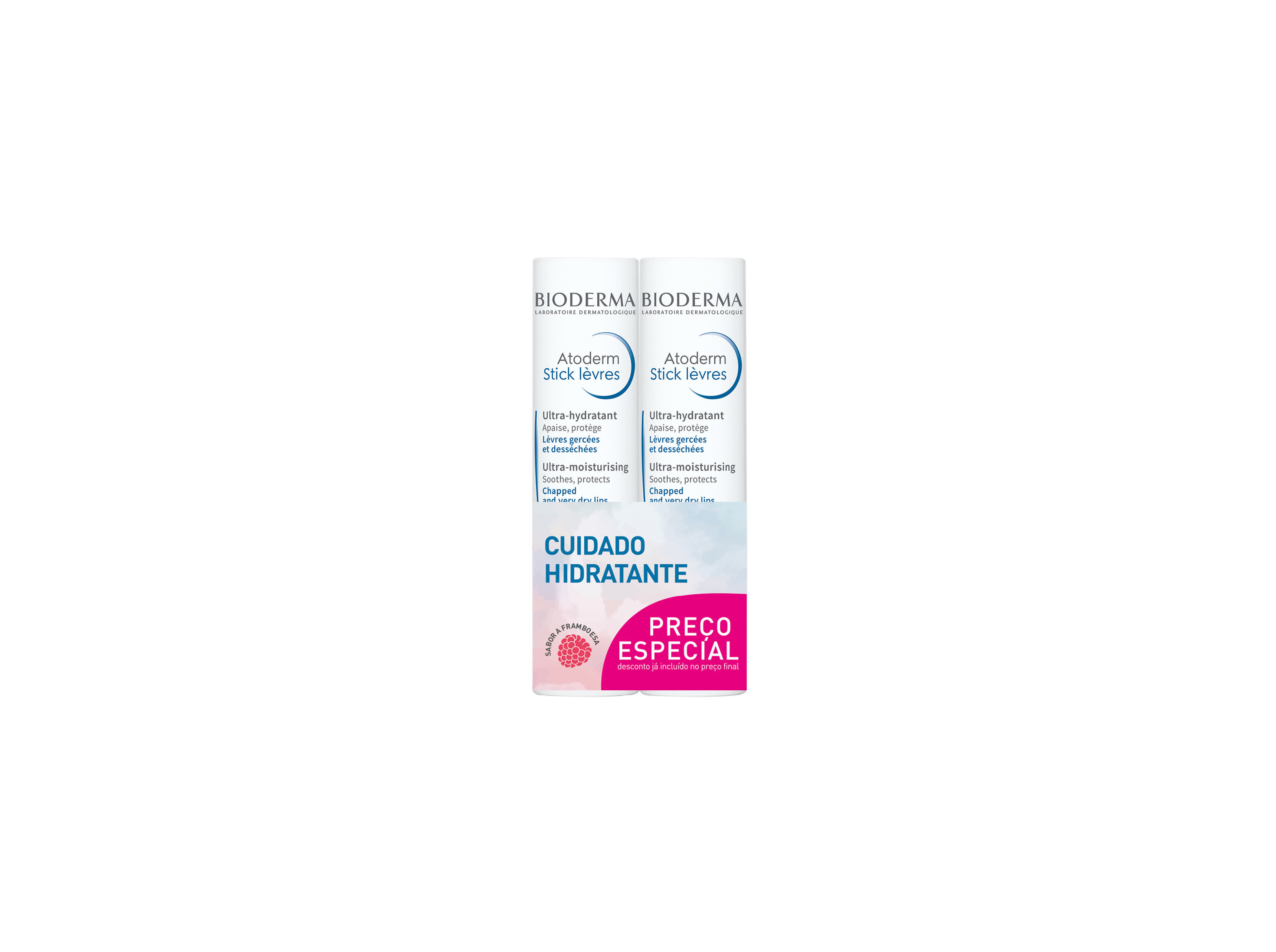 STICK LABIAL BIODERMA ATODERM 2X4G image number 1