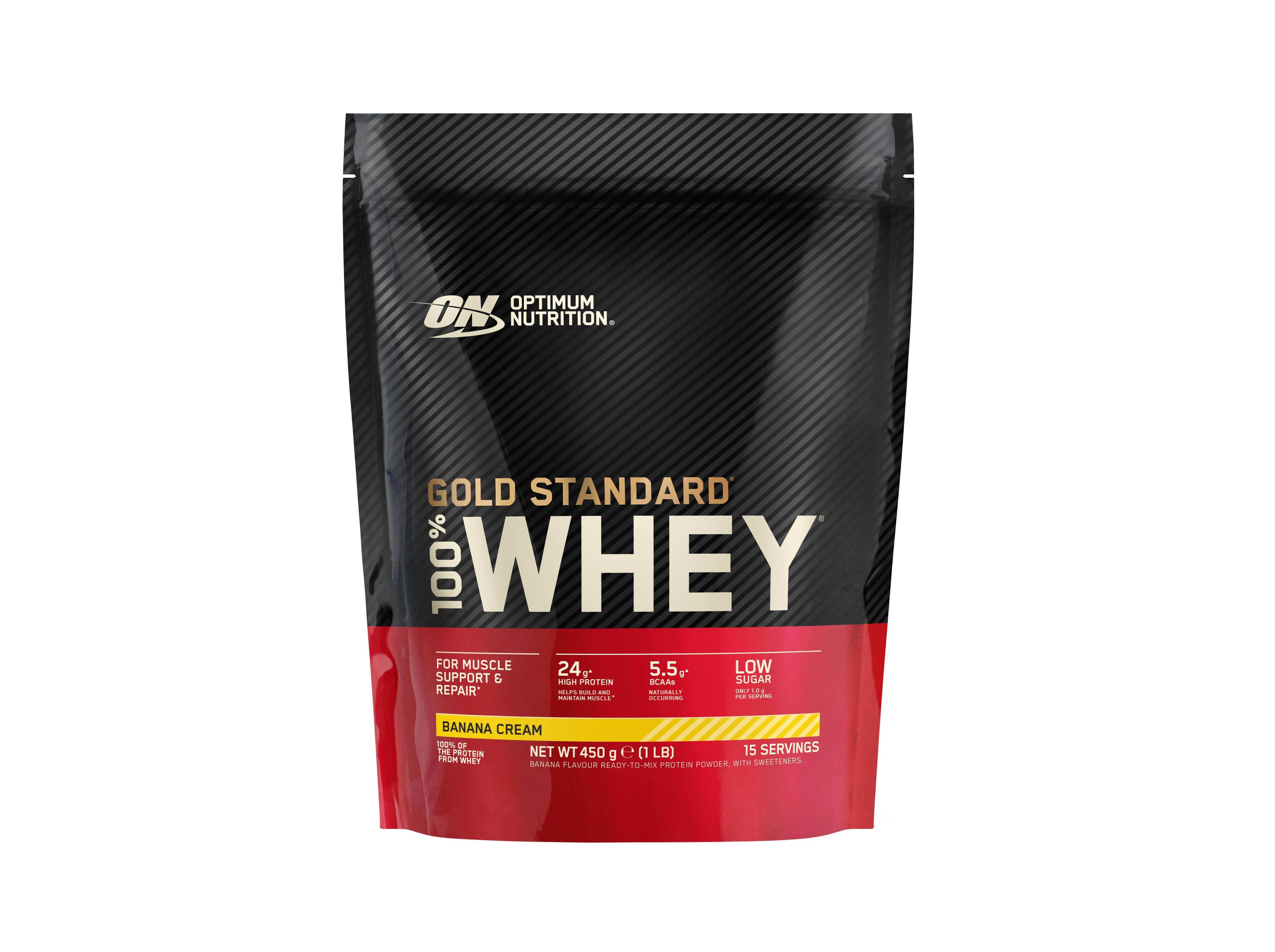 PROTEINA WHEY OPTIM NUT BANANA 450G