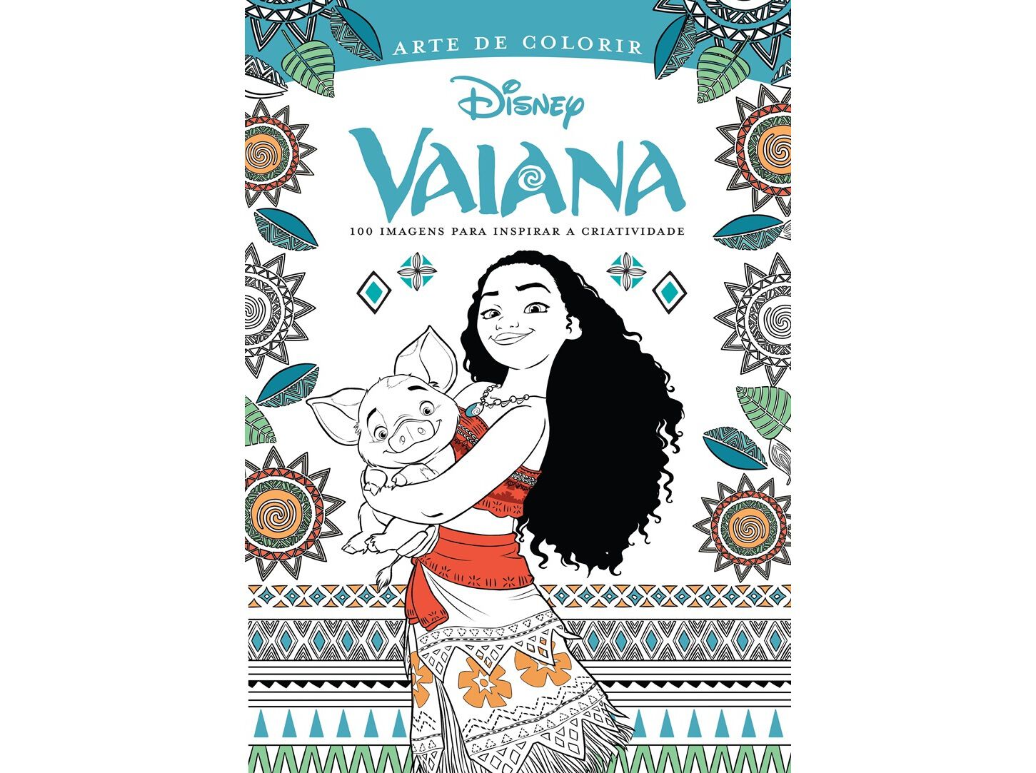 LIVRO ARTE DE COLORIR - VAIANA image number 0
