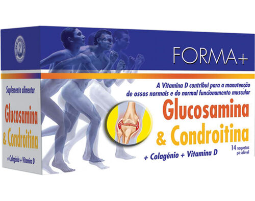 SUPLEMENTO FORMA+ GLUCOSAMINA & CONDROITINA 14 SAQ image number 0
