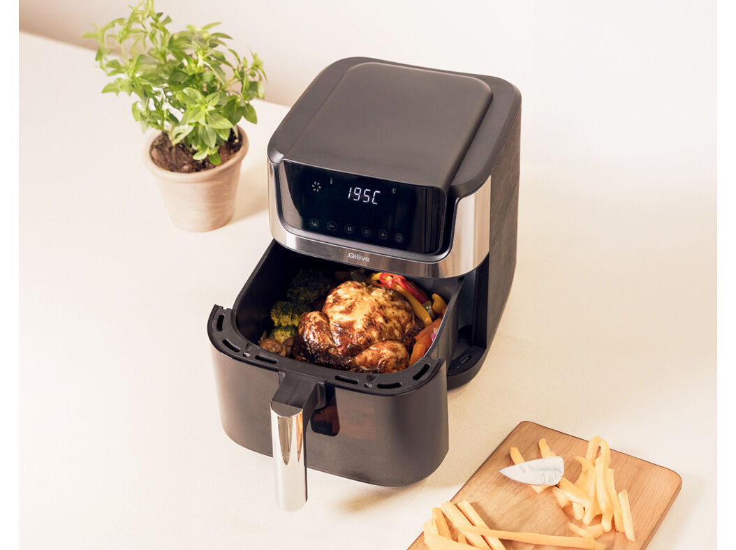 FRITADEIRA AIR FRYER QILIVE Q.5560 DUO HEAT DIGITAL 6.5L image number 1