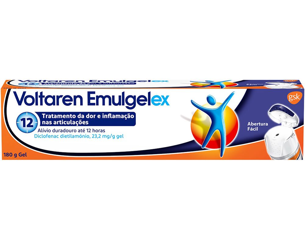GEL VOLTAREN EMULGELEX 23.2MG/G 180G