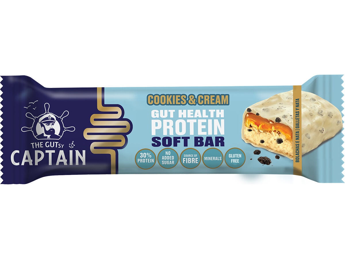 BARRA THE GUTSY CAPTAIN PROT. COOKIES&CREAM 45G image number 0