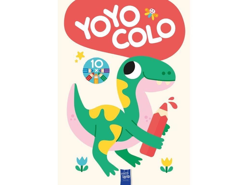 LIVRO YOYO COLO - DINOSSAURO image number 0