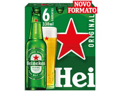 CERVEJA HEINEKEN 6X0.33L