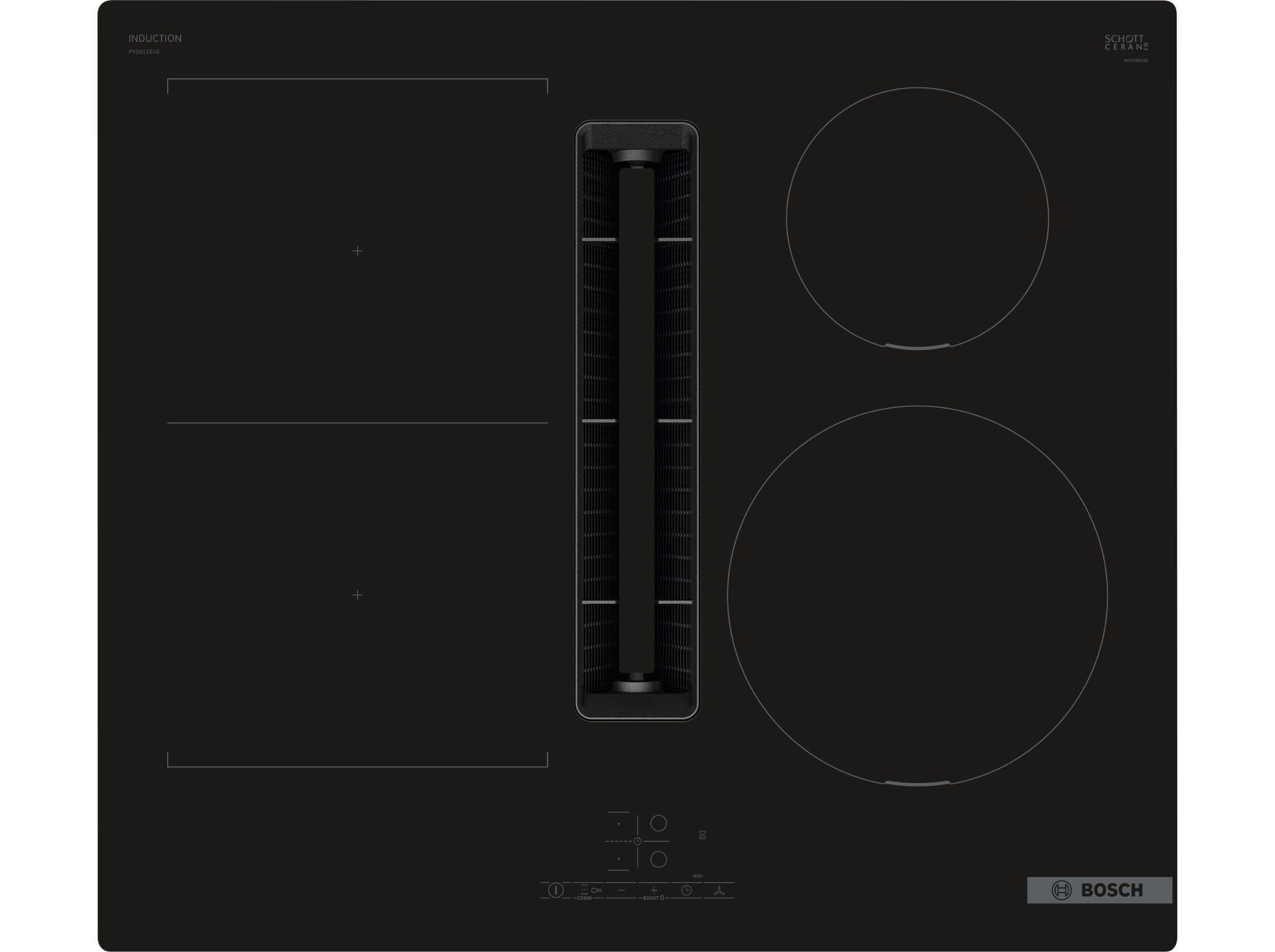 PLACA DE INDU&Ccedil;&Atilde;O BOSCH PVS611B16E SERIE 4 60 CM