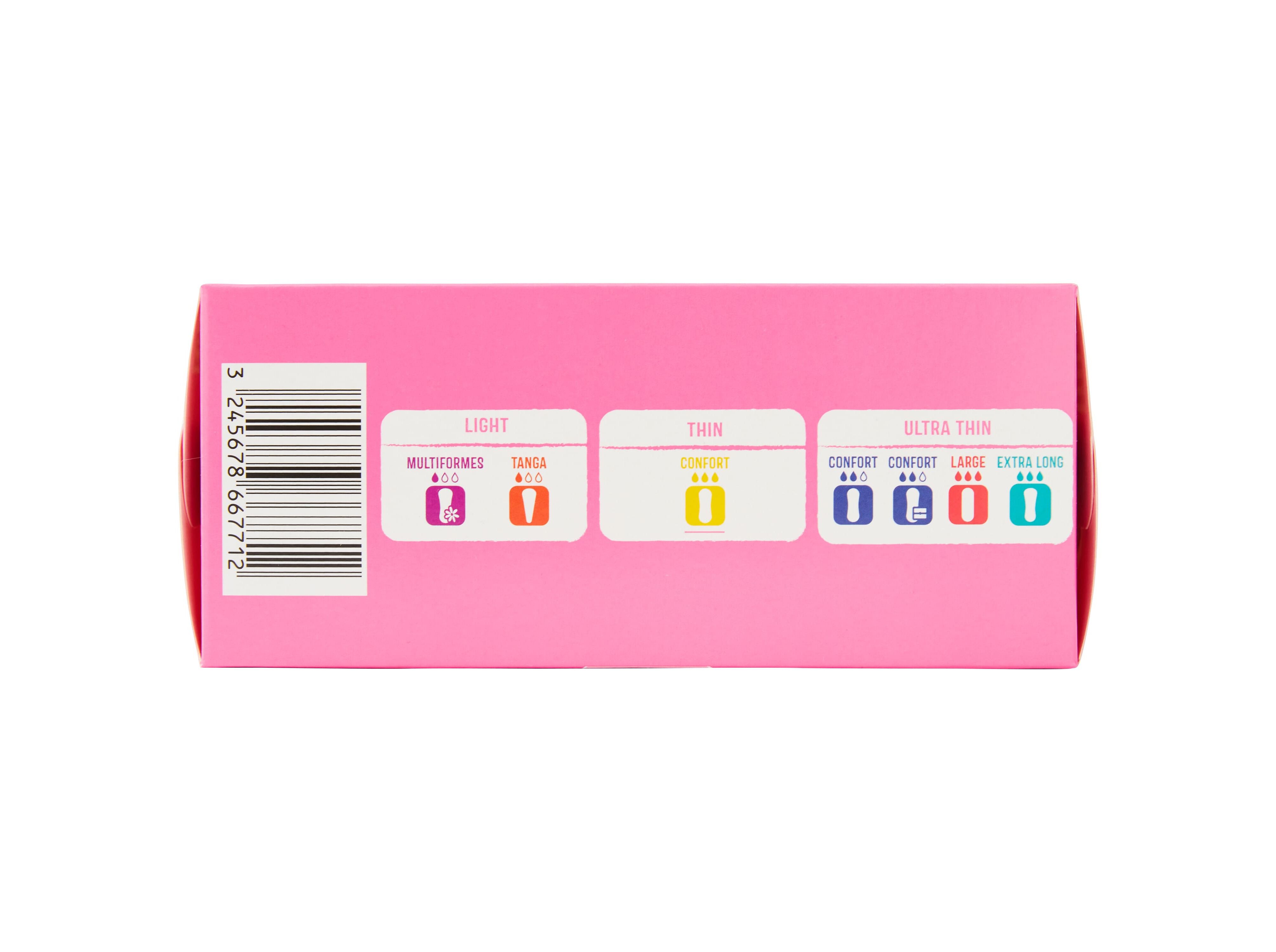 PENSOS DI&Aacute;RIOS AUCHAN FINOS NORMAL 30UN image number 4