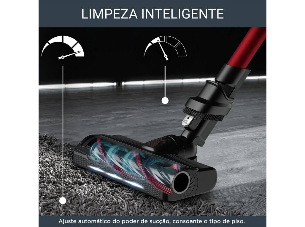 ASPIRADOR VERTICAL SEM FIOS ROWENTA RH2079WO X-FORCE FLEX 9.60 ANIMAL CARE image number 4