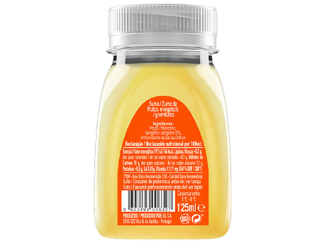SUMO SONATURAL SHOT GENGIBRE 125ML (SDR) image number 1