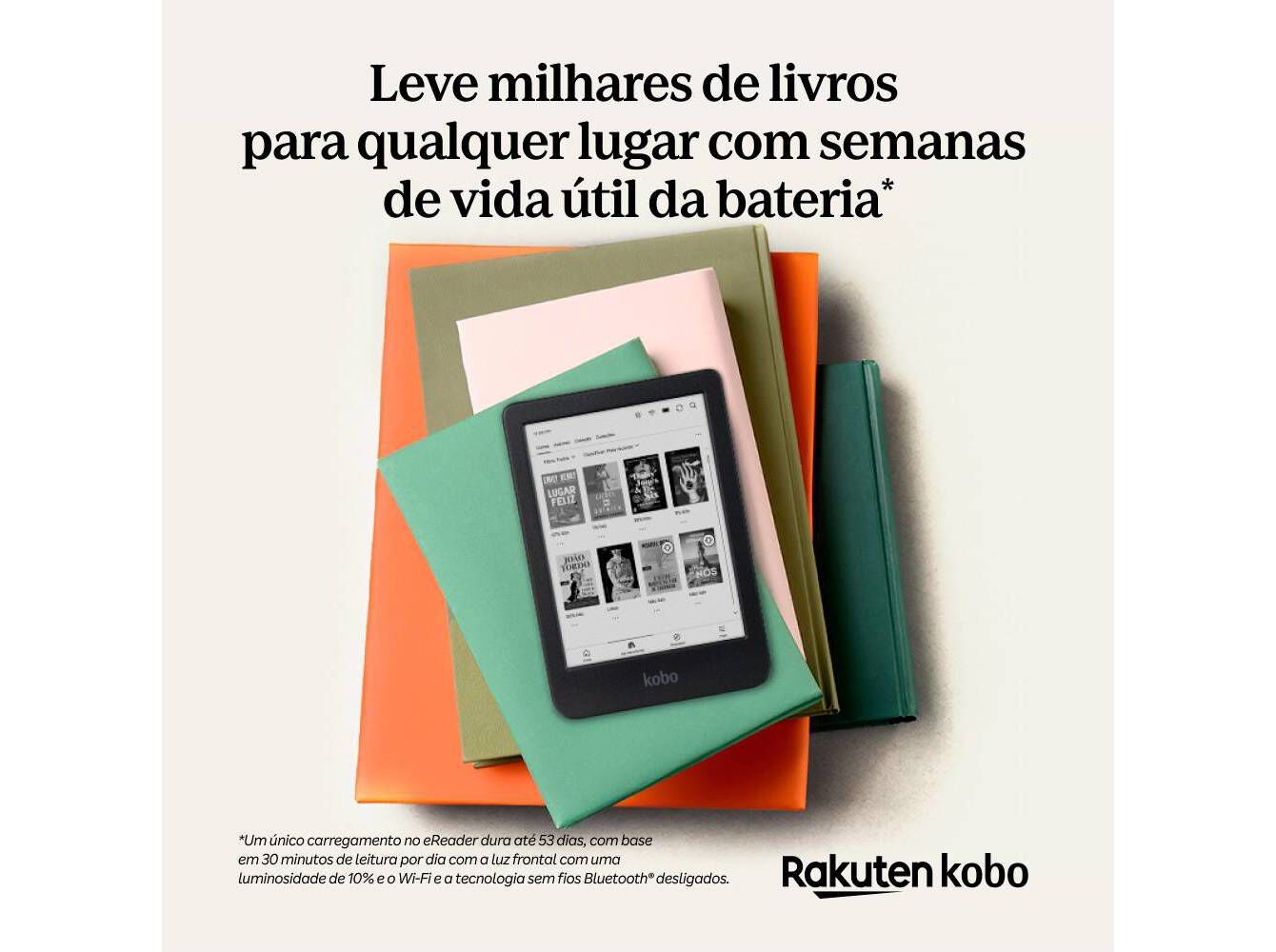 E-BOOK KOBO CLARA 6" 16GB WI-FI PRETO image number 2
