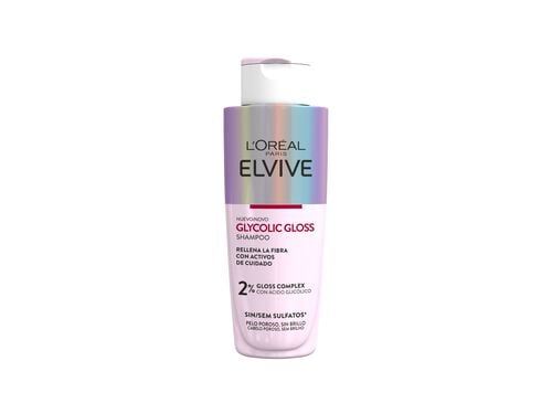 CHAMPÔ ELVIVE GLYCOLIC GLOSS 200ML image number 0