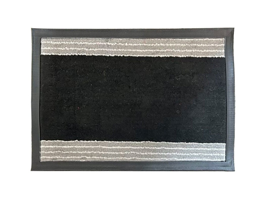 TAPETE ENTRADA ACTUEL CINZENTO 40X60CM