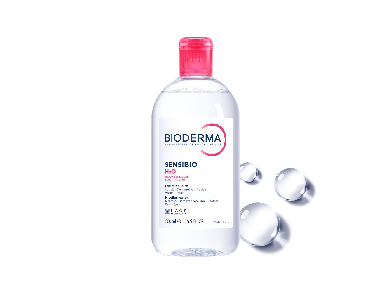 &Aacute;GUA MICELAR BIODERMA SENSIBIO 500ML image number 1