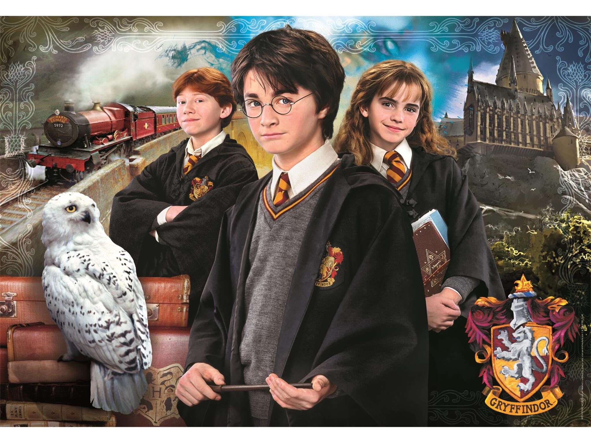 PUZZLE CLEMENTONI HARRY POTTER 1000 PE&Ccedil;AS image number 1