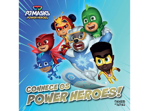 LIVRO PJ MASKS CONHECE OS POWER HEROES! image number 0