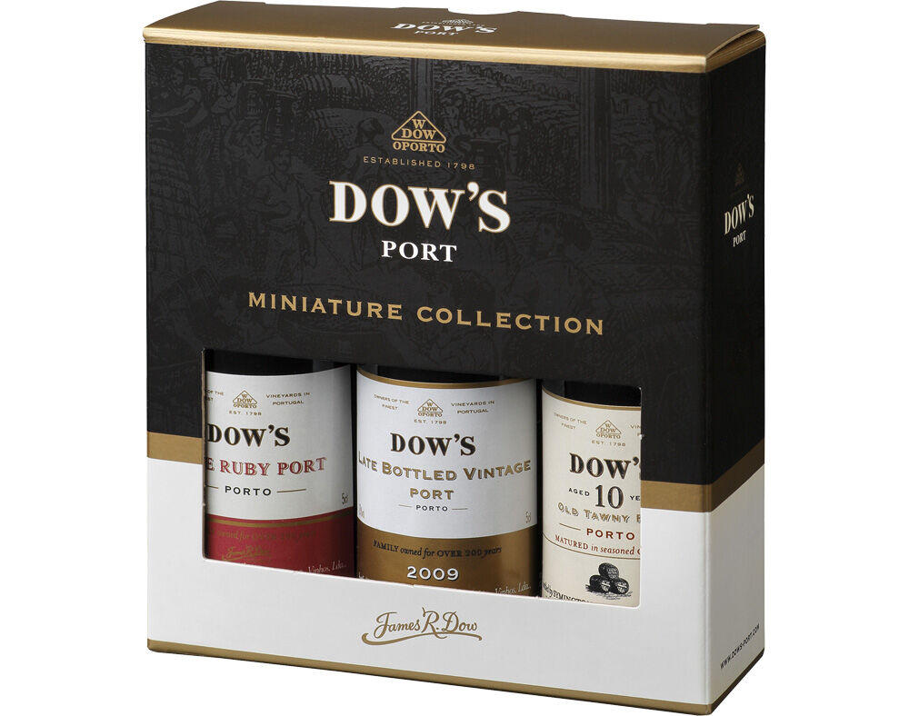 VINHO PORTO TAWNY DOW'S MINI COLLECTION MIX 3X50L