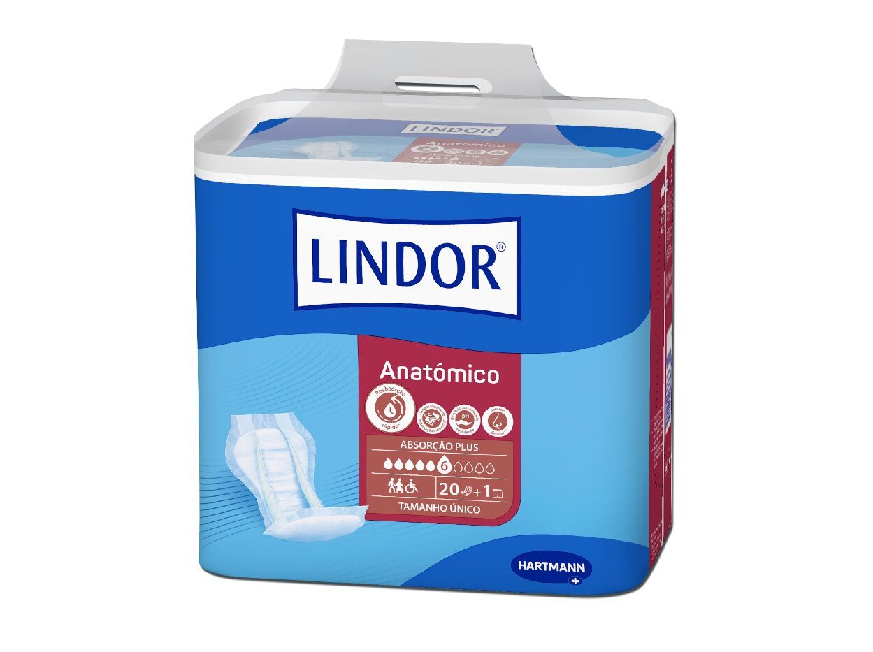 PENSOS INCONTIN&Ecirc;NCIA ANAT&Oacute;MICO PLUS LINDOR 20UN image number 0