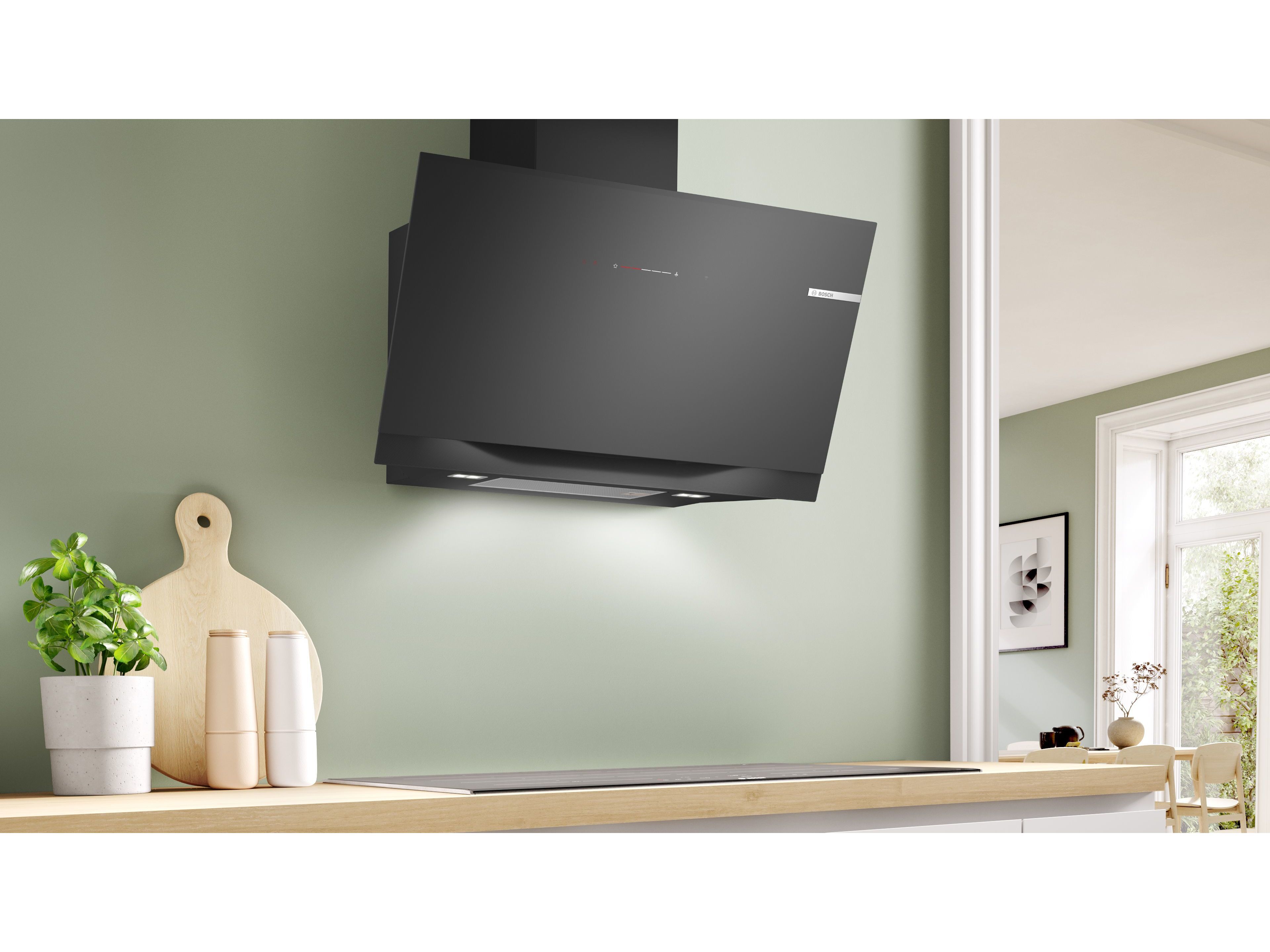 CHAMIN&Eacute; BOSCH DWK91LT60 SERIE 8 90 CM image number 1