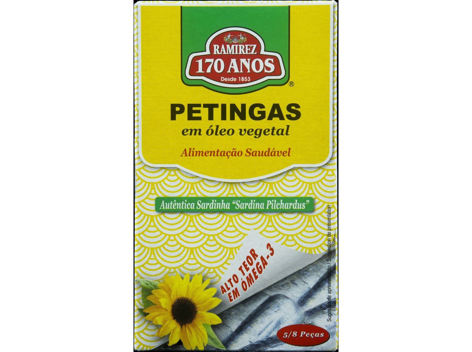SARDINHA PETINGA RAMIREZ EM &Oacute;LEO 90(63)G