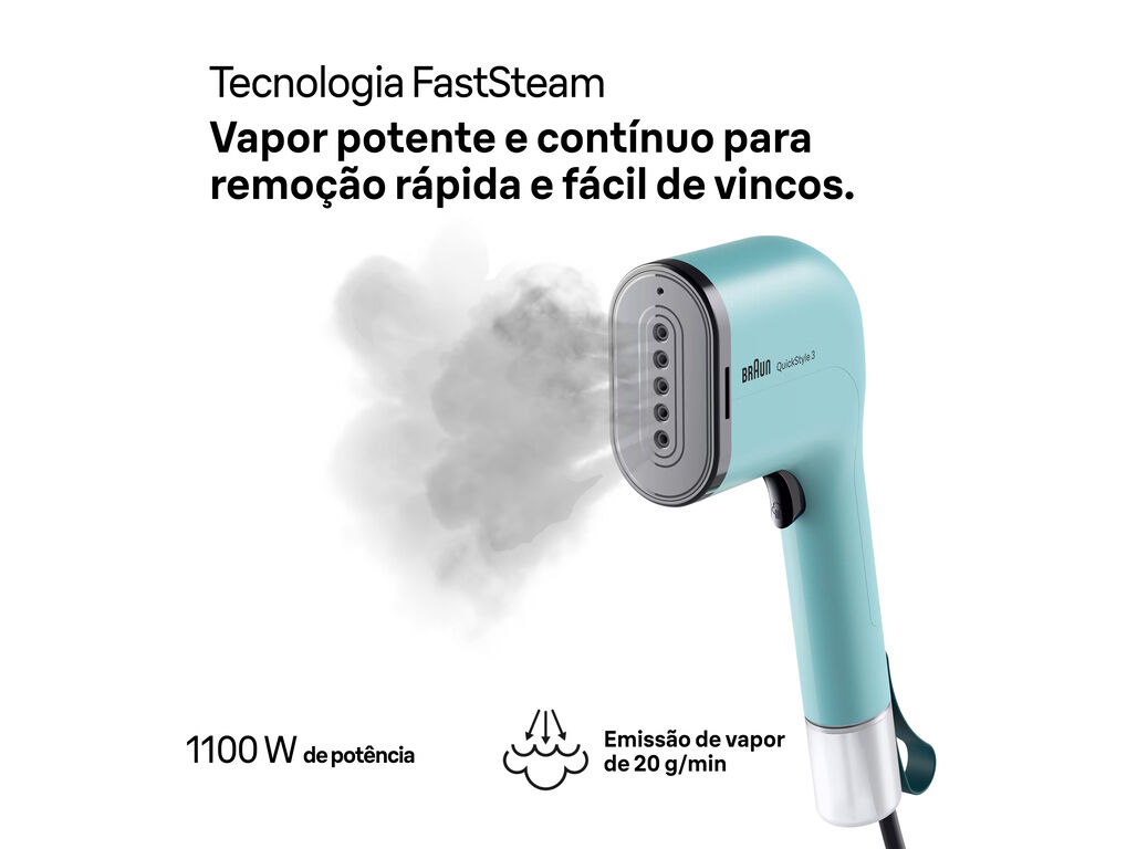 PISTOLA VAPOR BRAUN GS3013GR VERDE image number 1