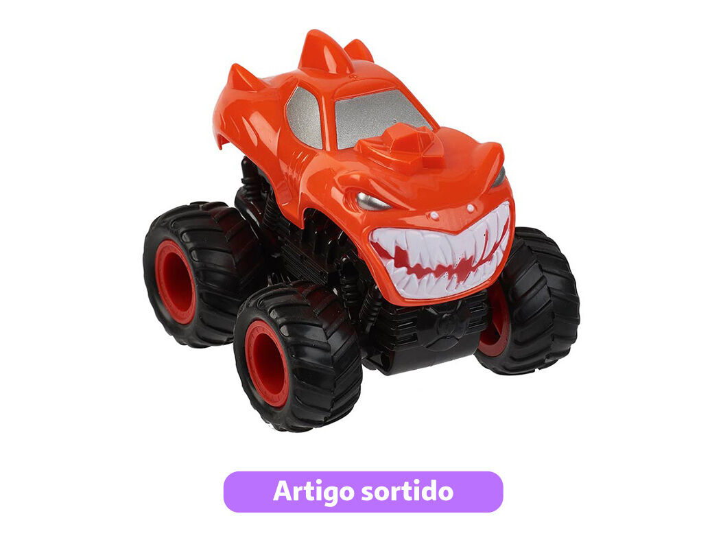 CARRO DE FRIC&Ccedil;&Atilde;O MONSTER ONE TWO FUN MODELOS SORTIDOS image number 2