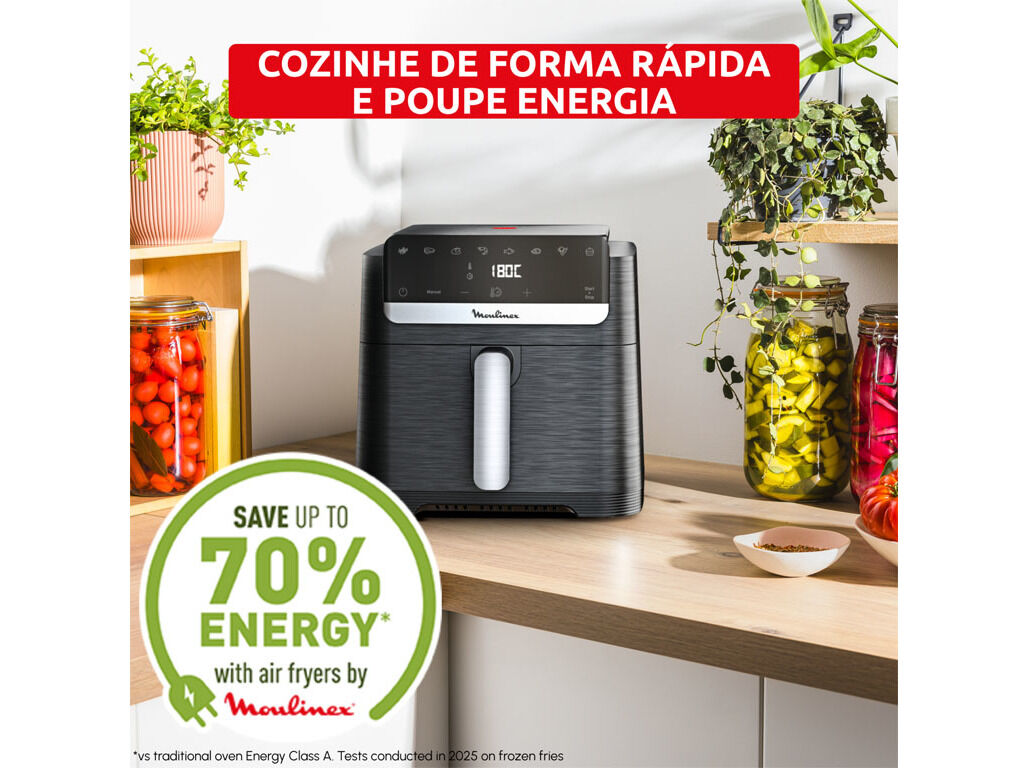 FRITADEIRA SEM &Oacute;LEO MOULINEX EZ8618F0 EASY FRY 7.5L image number 5