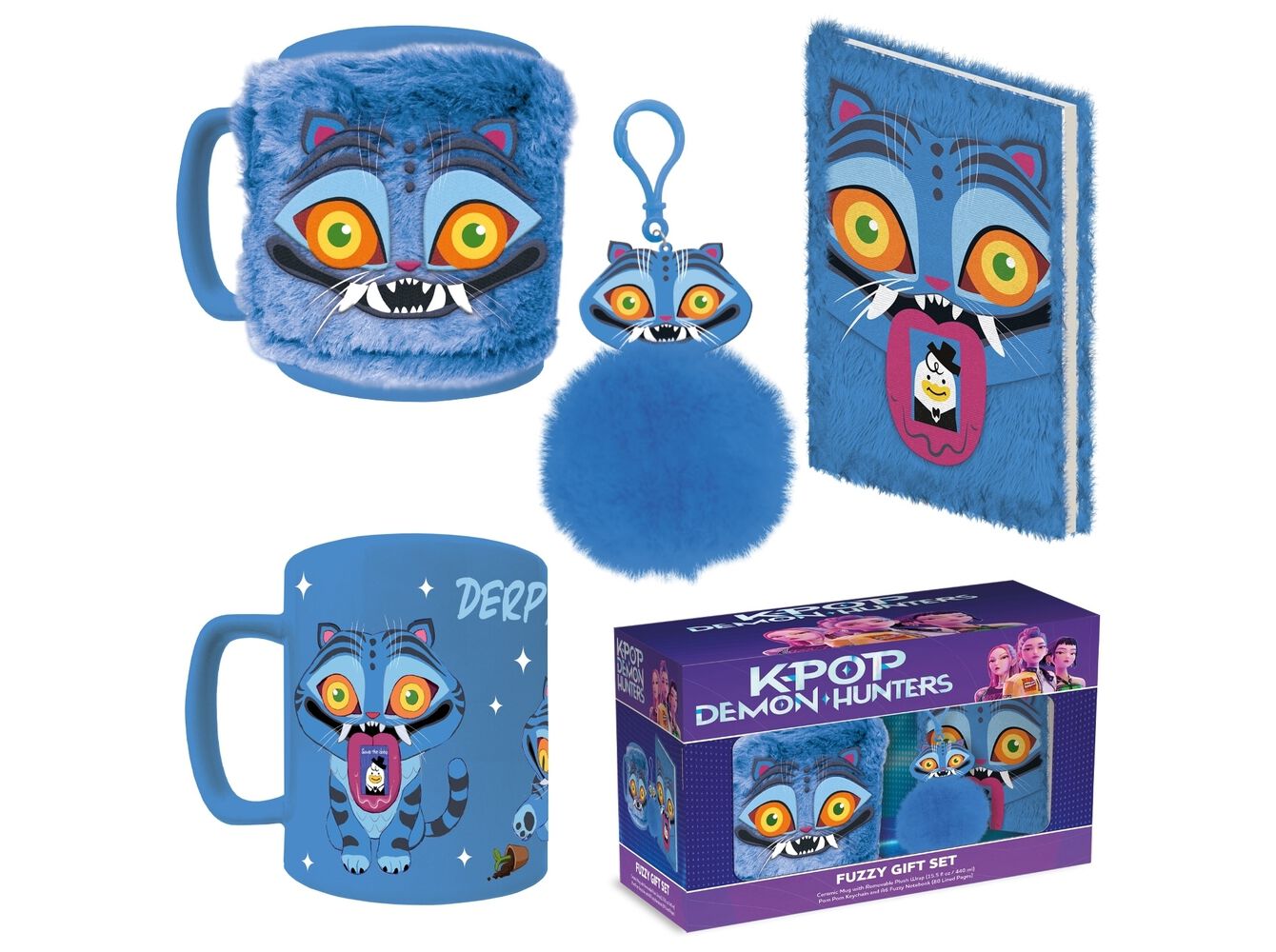 GIFT SET K-POP DEMON HUNTERS DERPY "PELUDO"