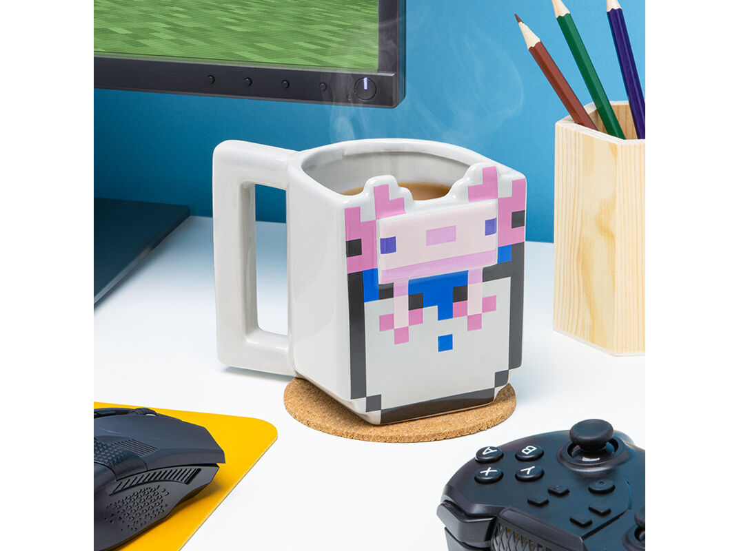CANECA MINECRAFT AXOLOTL image number 1