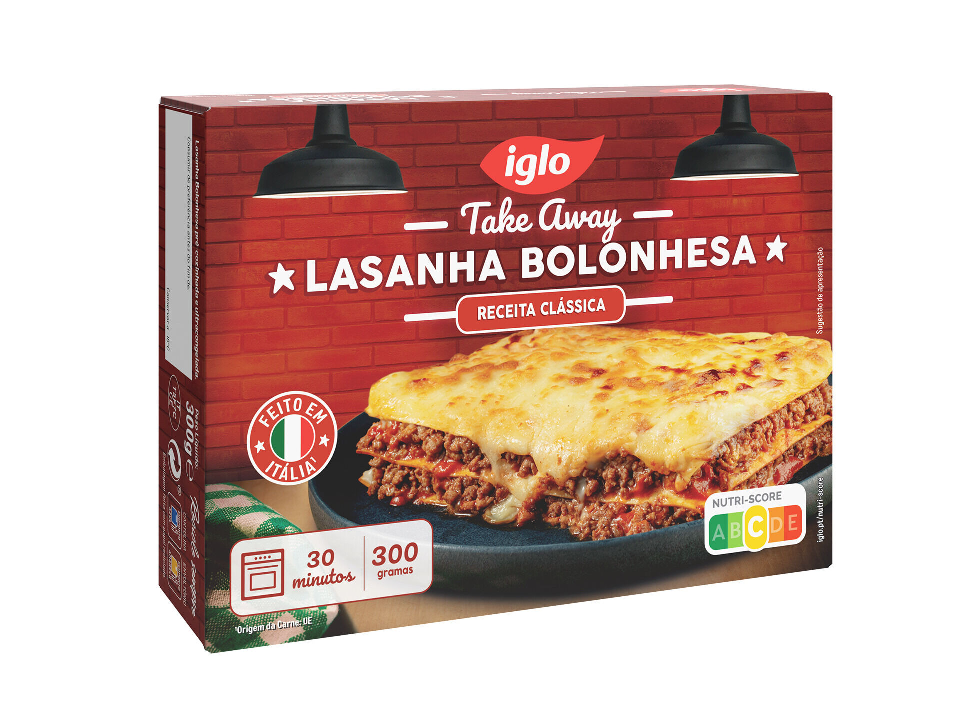 LASANHA IGLO BOLONHESA 300G