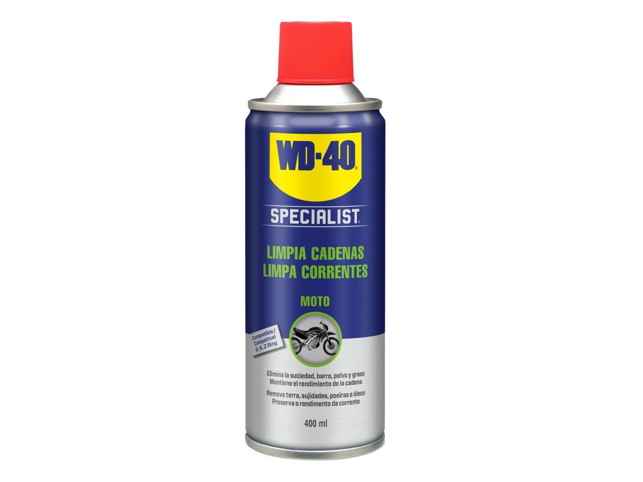 LIMPA CORRENTES WD-40 AEROSSOL 400ML image number 0