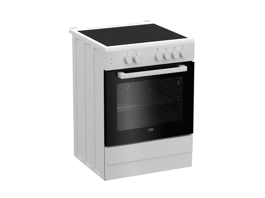 FOG&Atilde;O VITROCER&Acirc;MICO BEKO FSS67000GW BRANCO A 71L image number 1