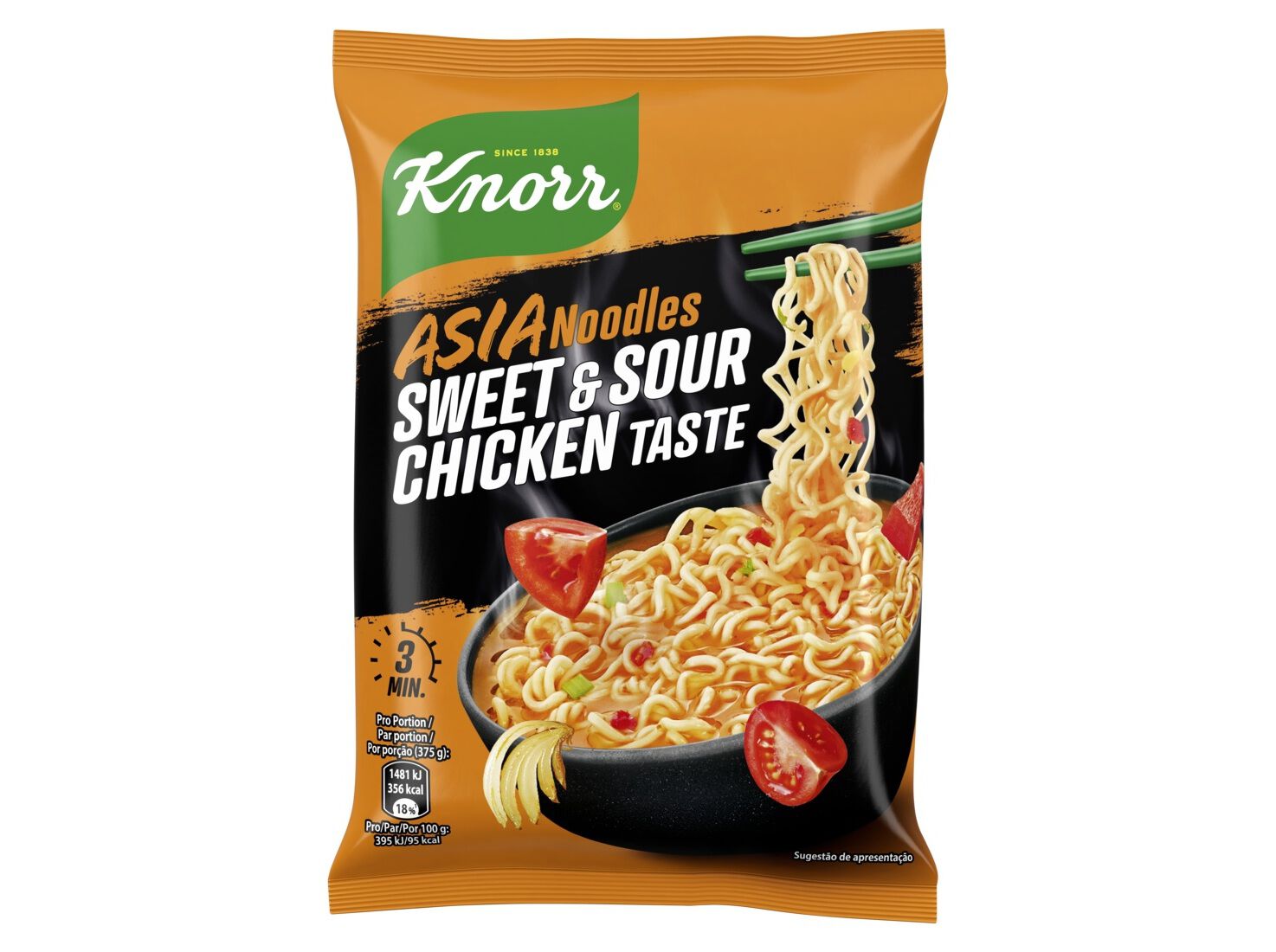 MASSA ASIA NOODLES KNORR AGRIDOCE 75G image number 0