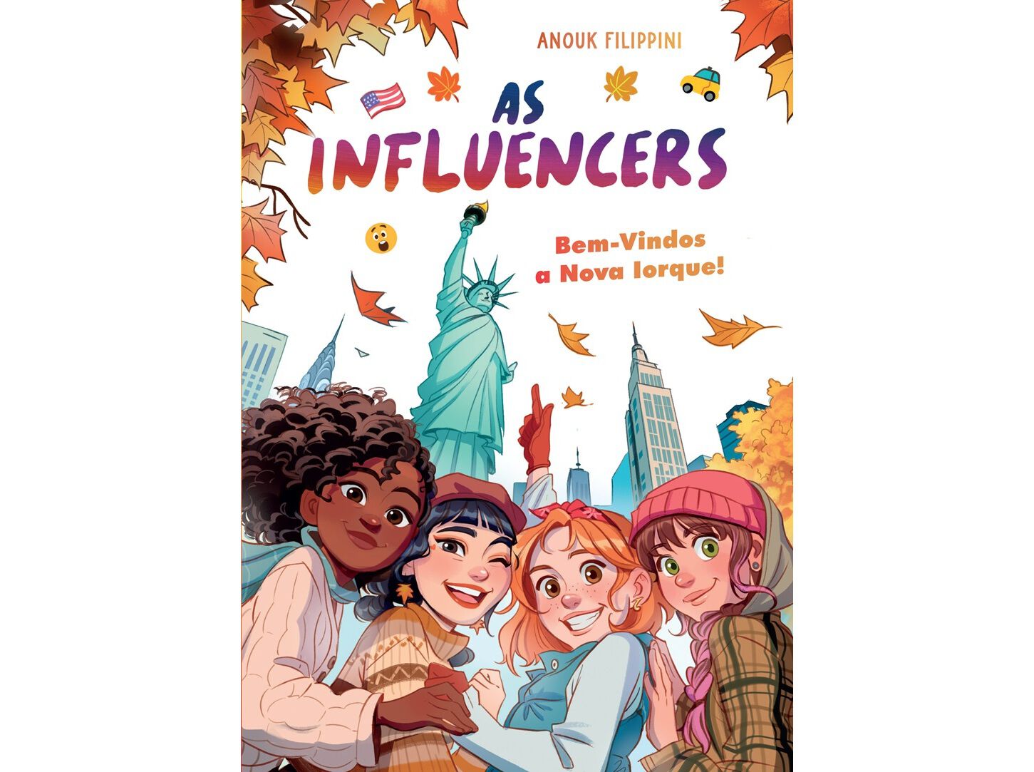 LIVRO AS INFLUENCERS 5 - BEM- VINDA A NOVA IORQUE! image number 0