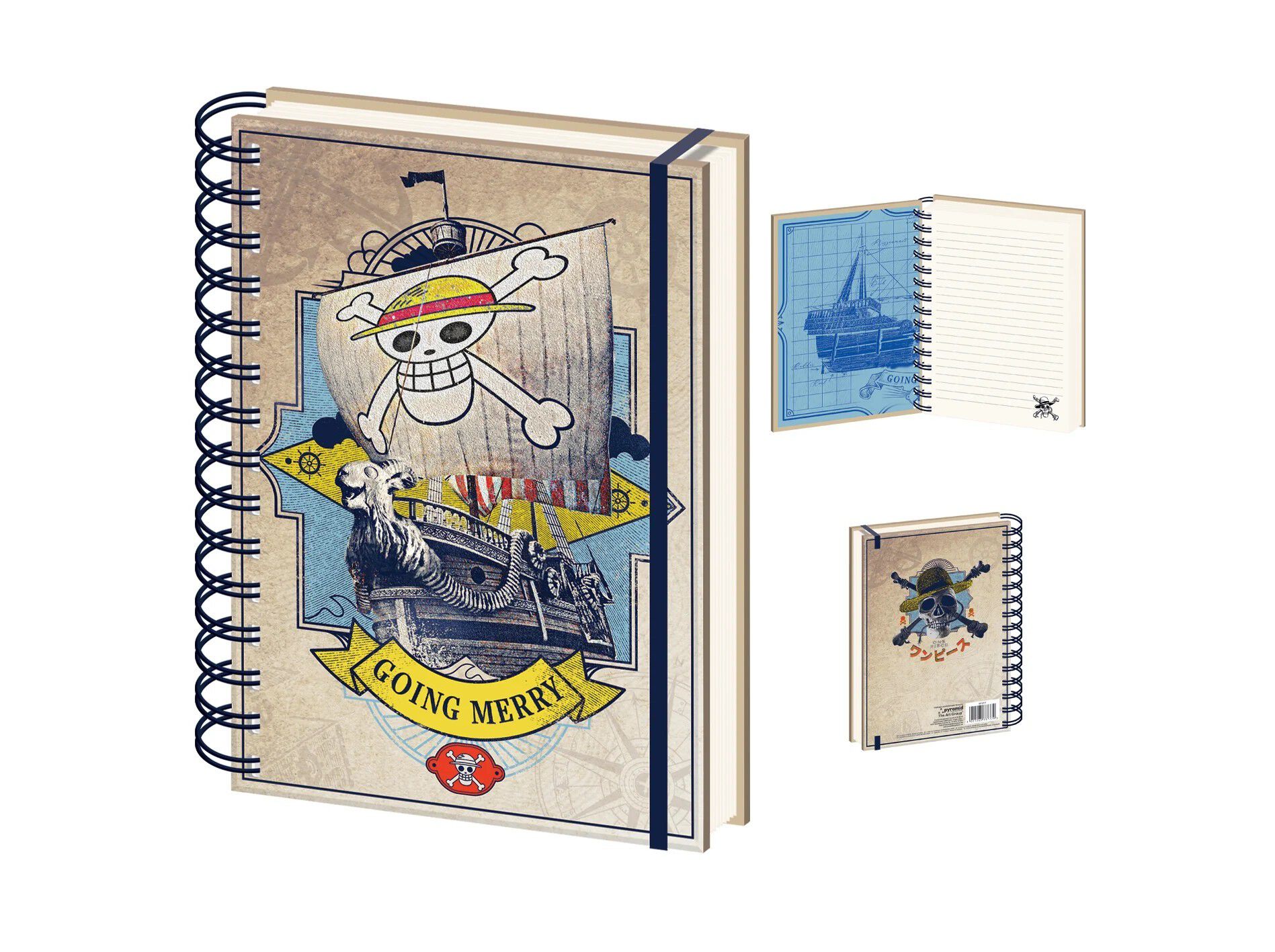 NOTEBOOK A5 ONE PIECE GOING MERRY