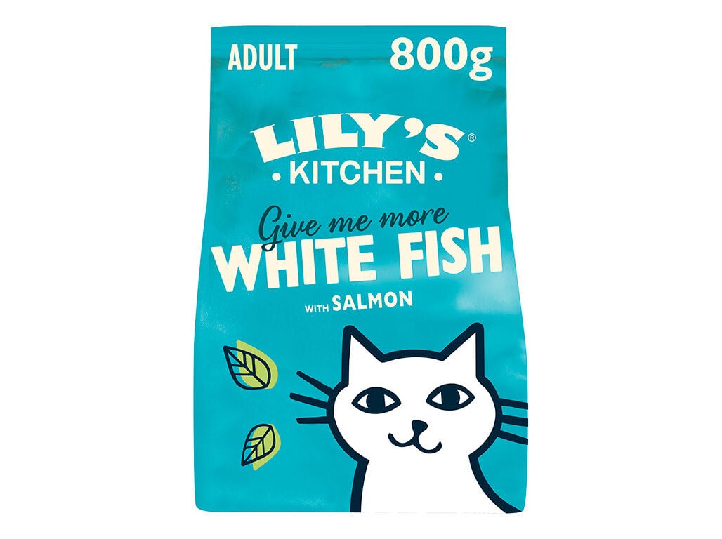 RA&Ccedil;&Atilde;O PARA GATO LILY'S KITCHEN PEIXE 800G image number 0