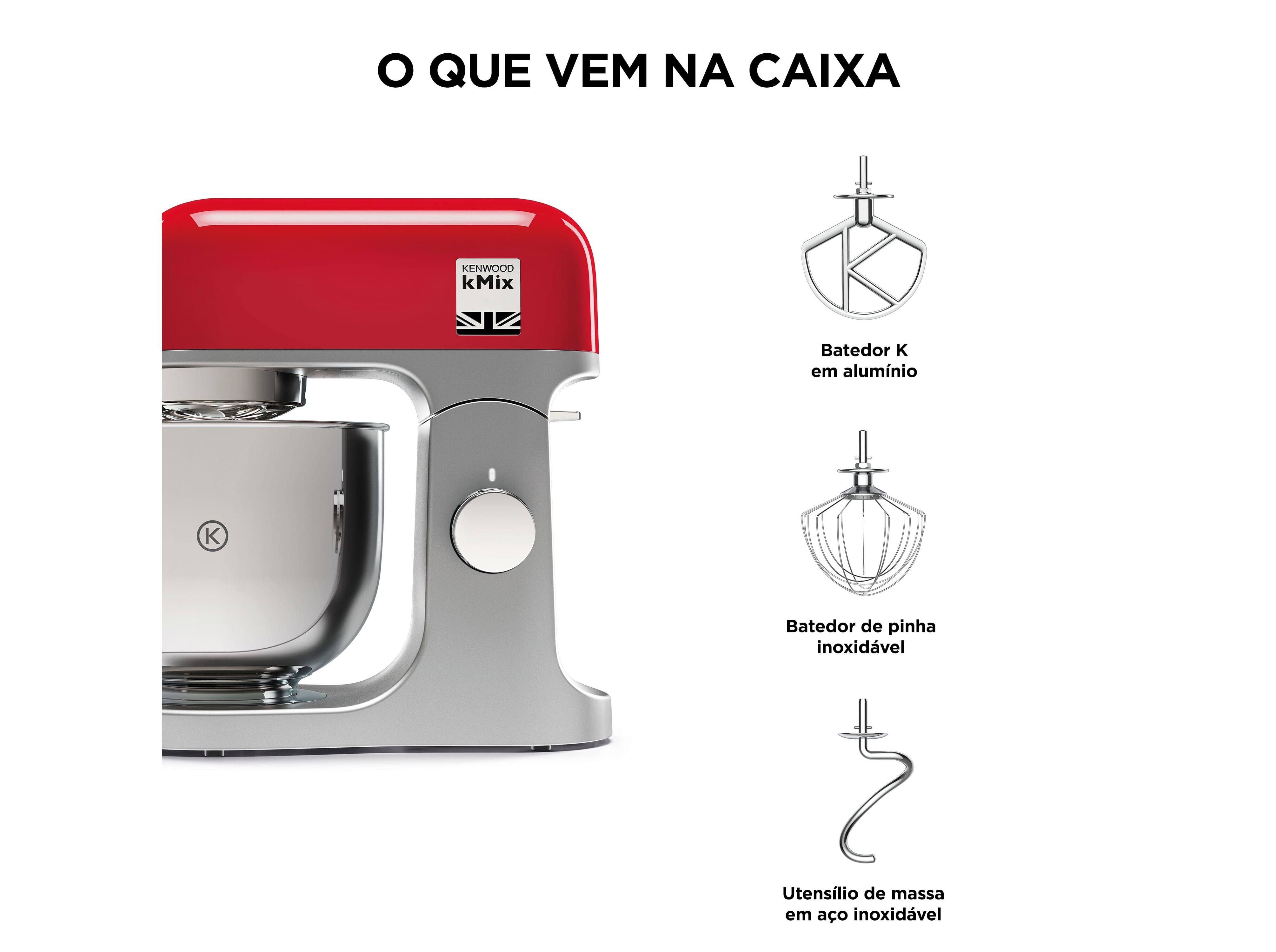 ROBOT DE COZINHA KENWOOD KMIX KMX750RD image number 6
