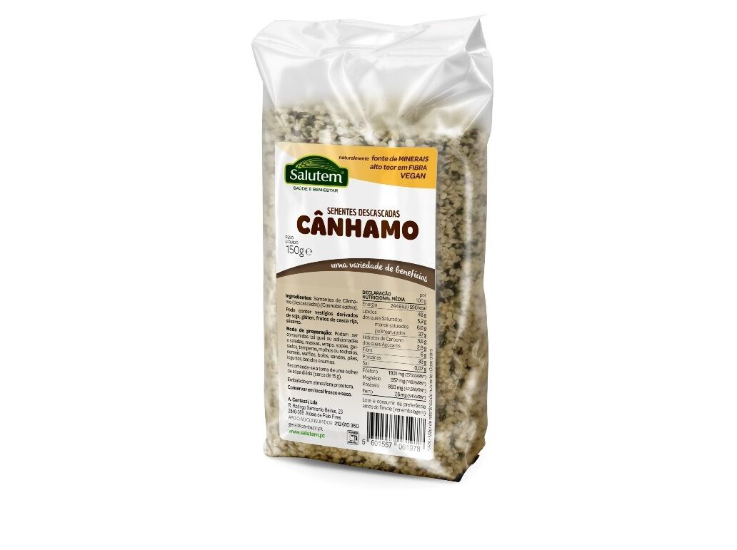 Sementes Salutem Cânhamo Descascado 150g | Auchan
