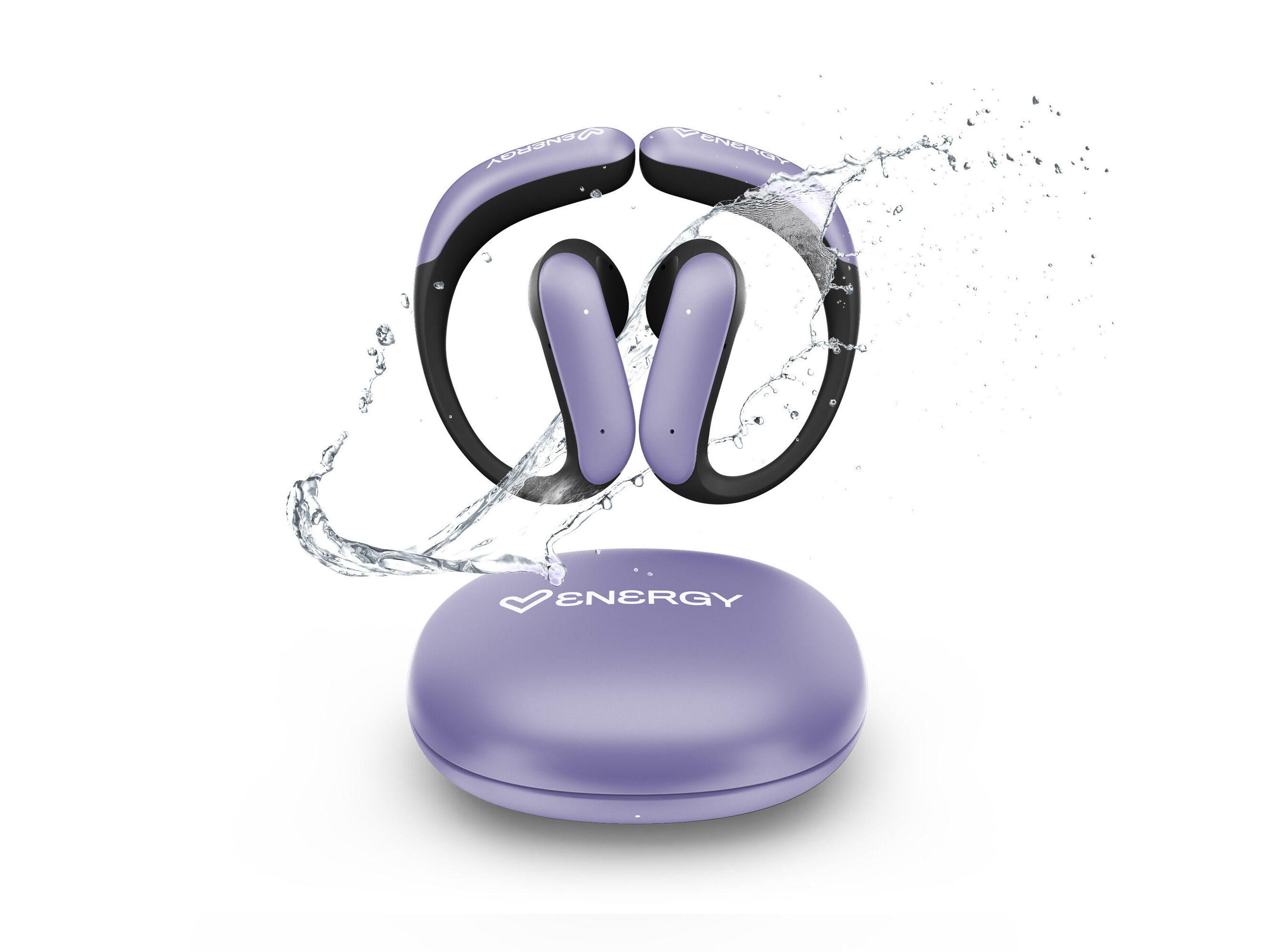 AURICULARES TWS ENERGY SISTEM LAVENDER PULSEFIT TWS image number 1