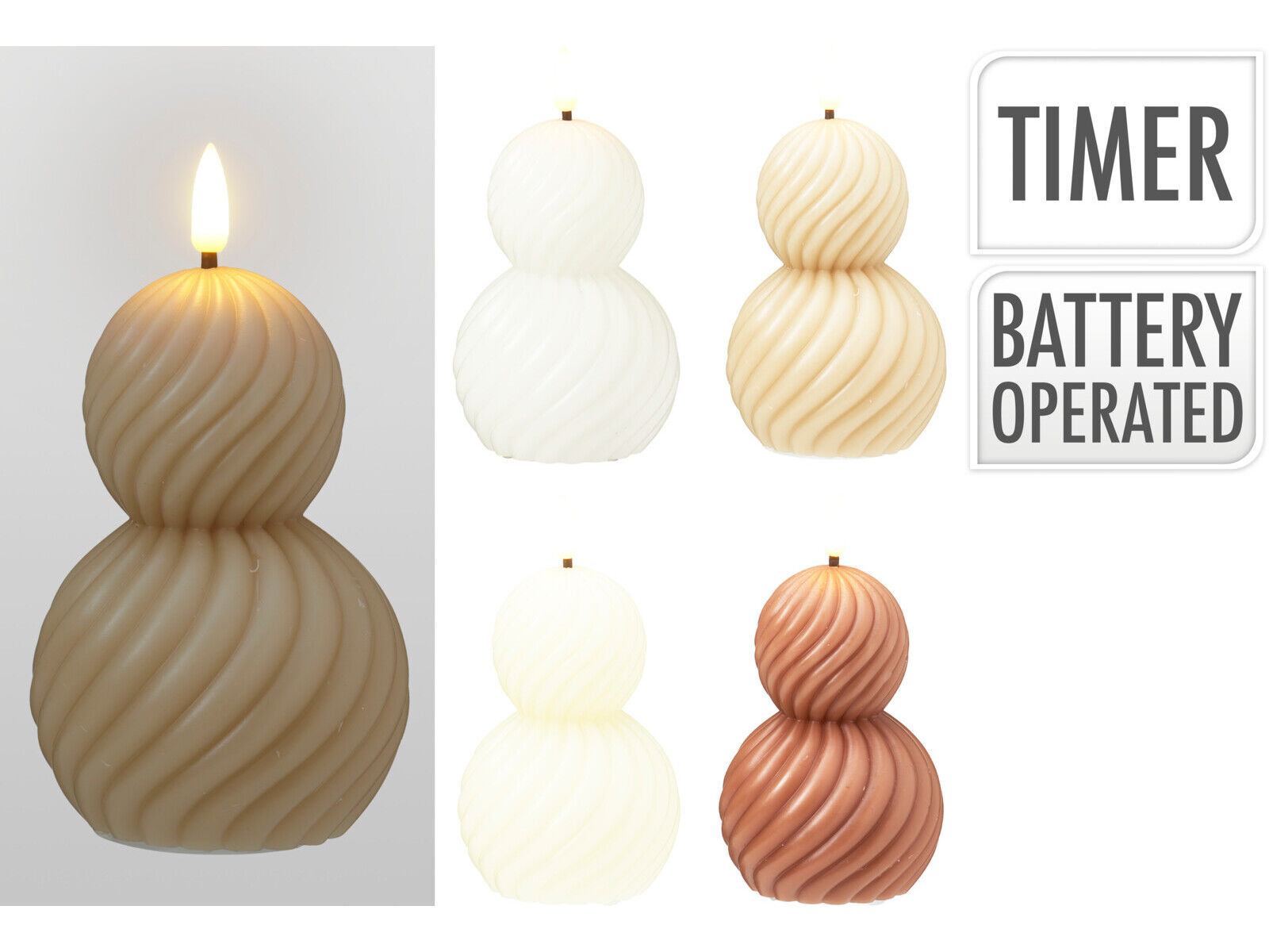 VELA BOLA 12CM CORES SORTIDAS image number 1