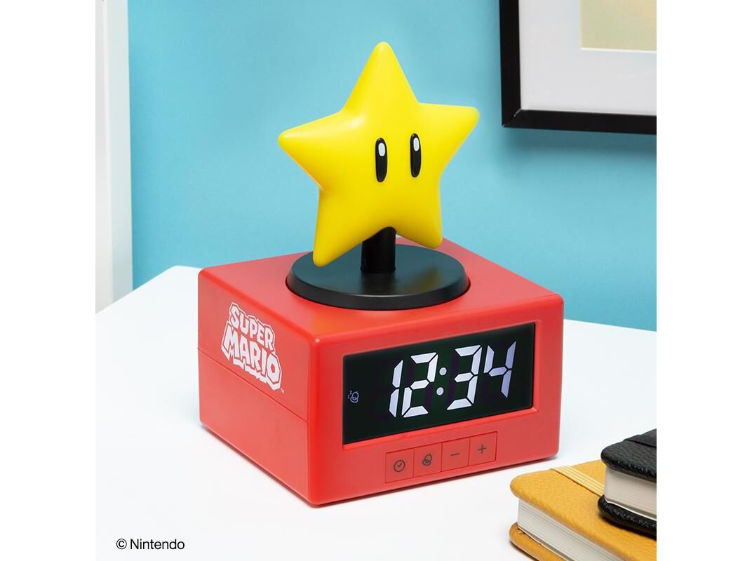 DESPERTADOR SUPER MARIO LAMP SUPER ESTRELA image number 0