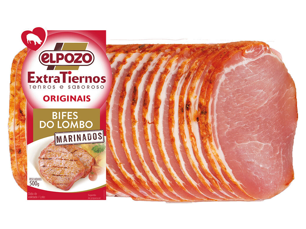 BIFES DO LOMBO MARINADO:EXTRA TENRO 500GR image number 0