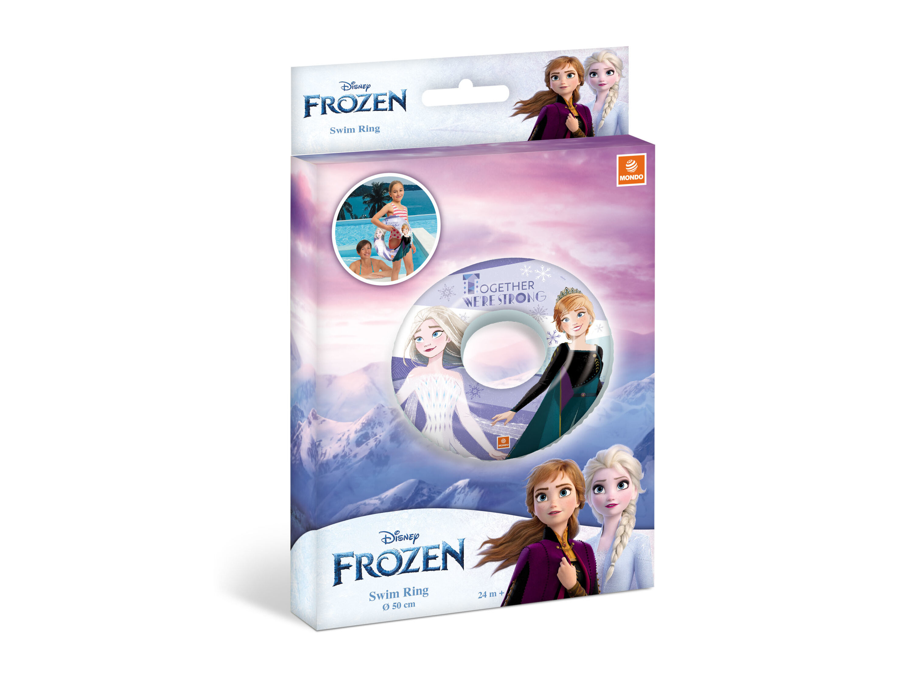 B&Oacute;IA DE PRAIA FROZEN 50CM MONDO-UNICE image number 1