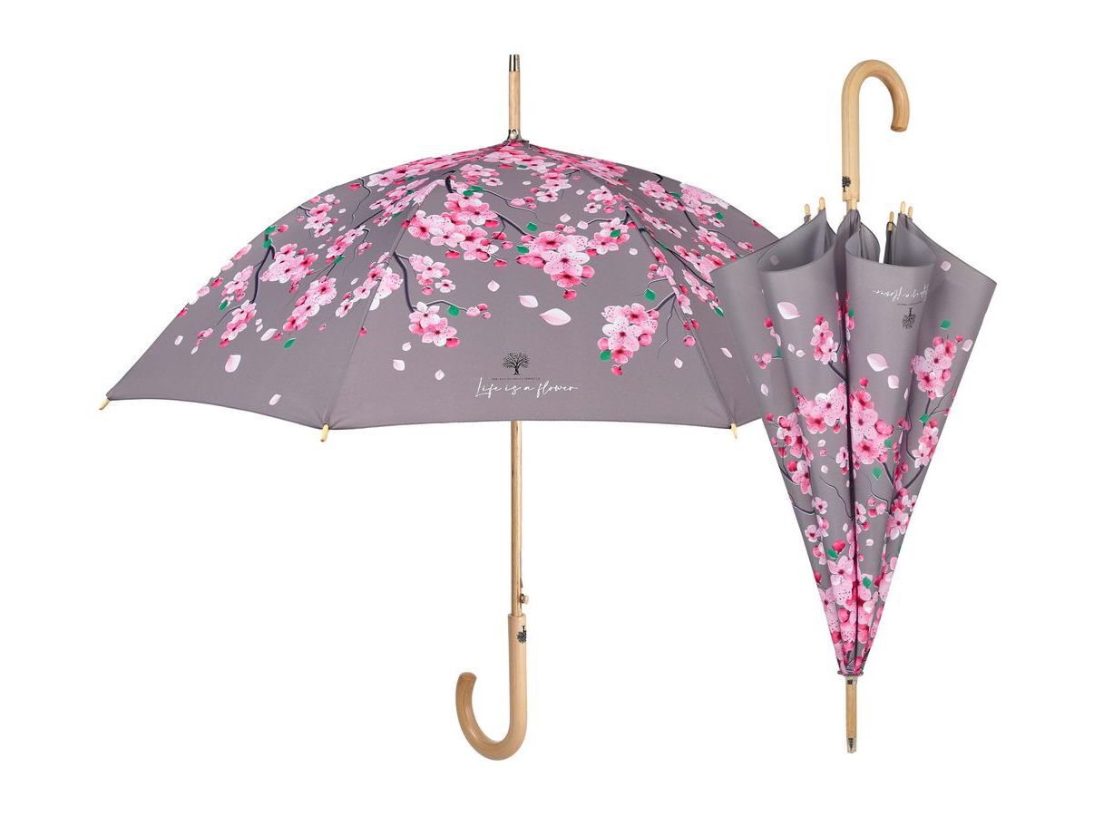 GUARDA-CHUVA SENHORA LONGO PERLETTI AUTOM&Aacute;TICO