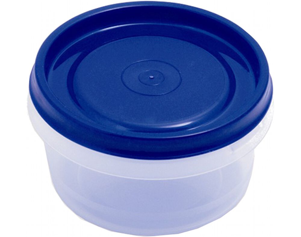 CAIXA HERM&Eacute;TICA REDONDA CANASTA 0.2L 10X5.5CM image number 0