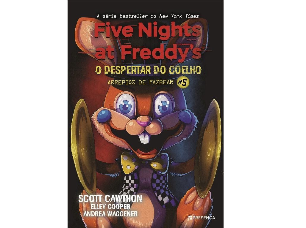 LIVRO FIVE NIGHTS DESPERTAR COELHO DE SCOTT CAWTHON image number 0