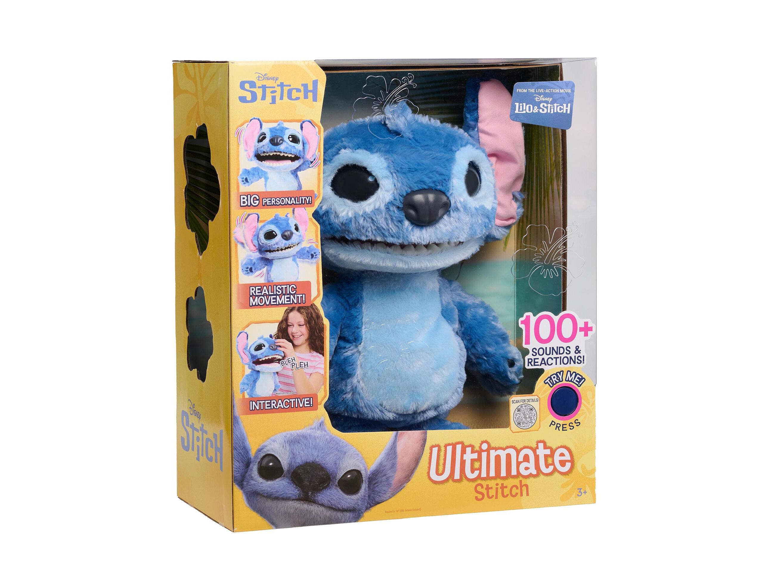 PELUCHE INTERATIVO STITCH image number 1